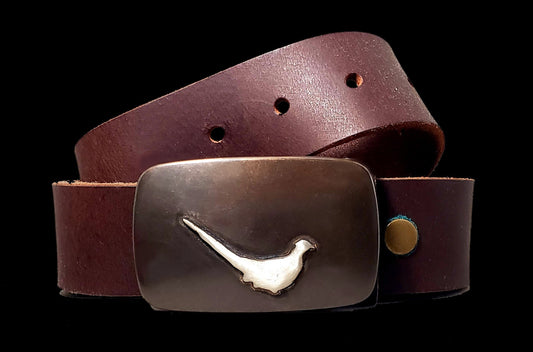 Gunmetal Bronze Standing Pheasant