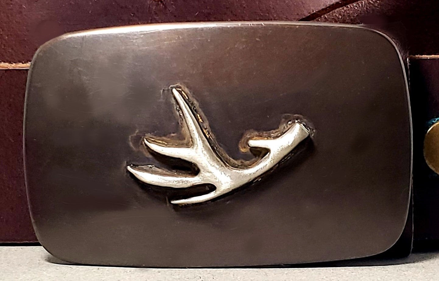 Gunmetal Bronze Deer Antler Shed