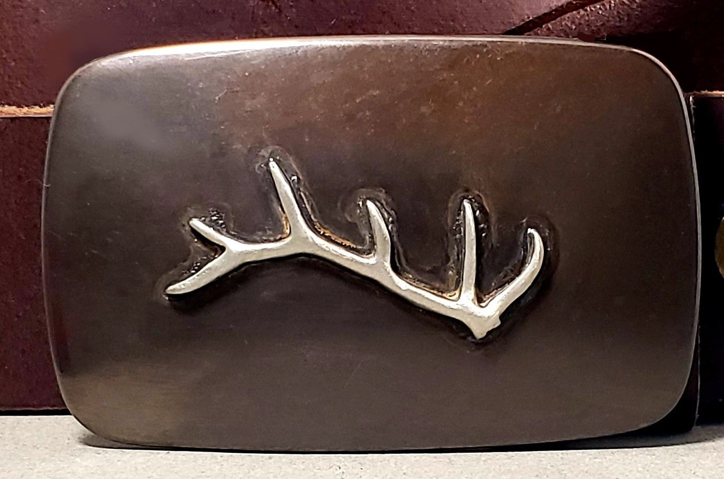 Gunmetal Bronze Elk Antler Shed