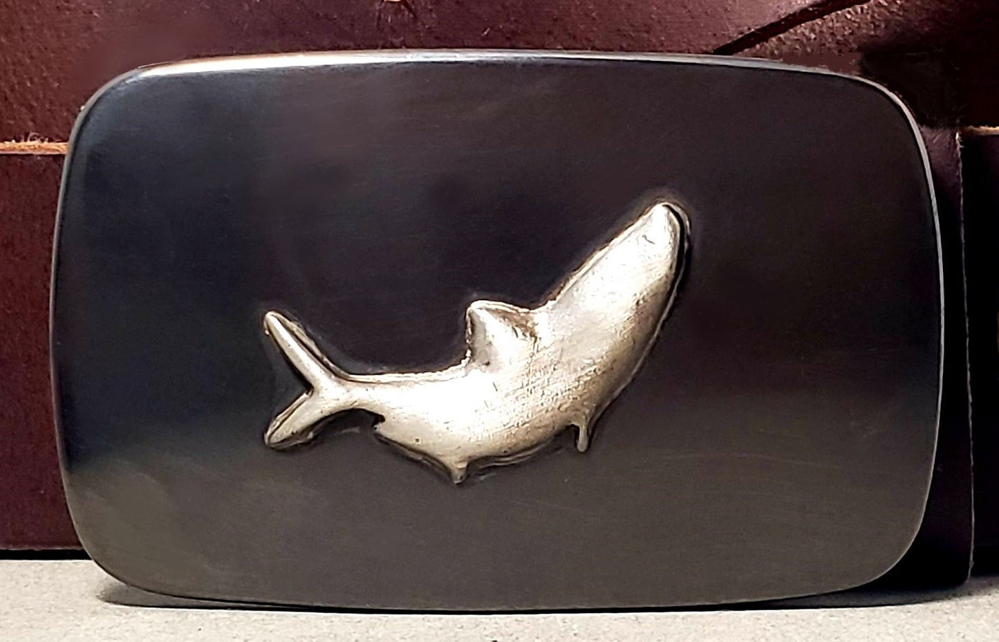 Gunmetal Bronze Tarpon Jumping