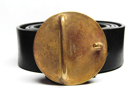 Swimming Goose Eggshell Belt Buckle All Cast - TYGER FORGE - Mark Goodwin