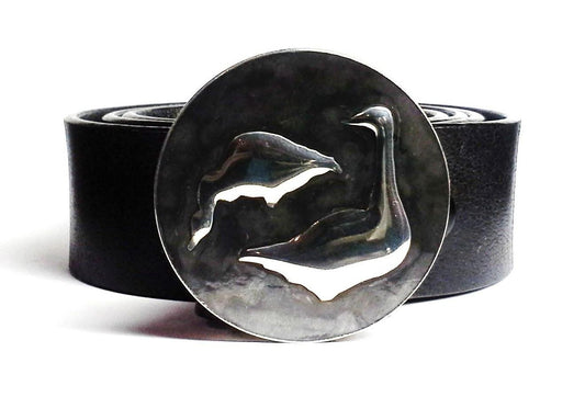 "Looker Feeder" Goose Belt Buckle - TYGER FORGE - Mark Goodwin