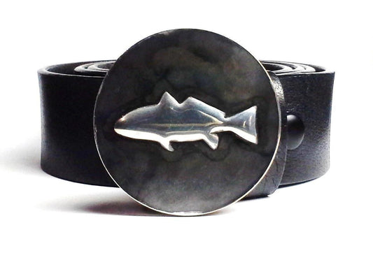 Redfish Belt Buckle Hand Embossed - TYGER FORGE - Mark Goodwin