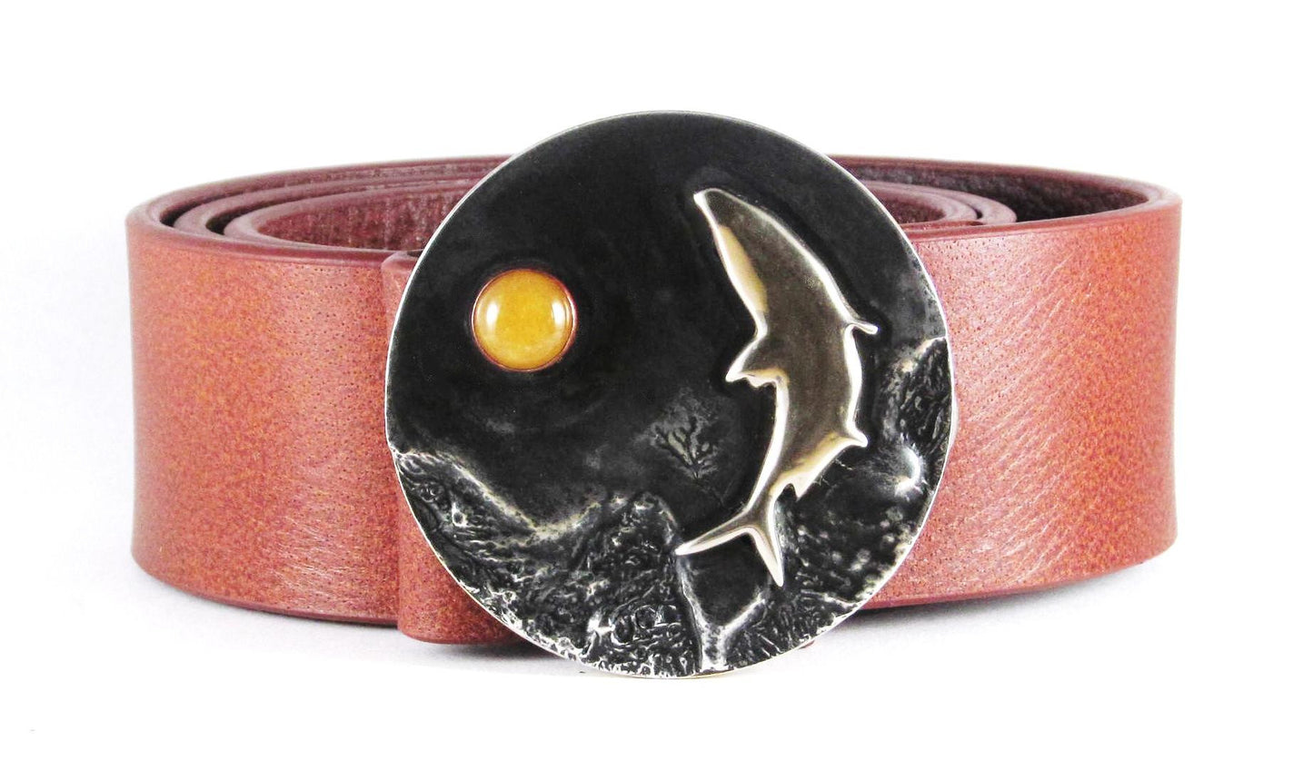 "The Sundance Kid" Tarpon Belt Buckle - TYGER FORGE - Mark Goodwin