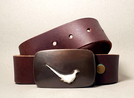 Gunmetal Bronze Standing Pheasant