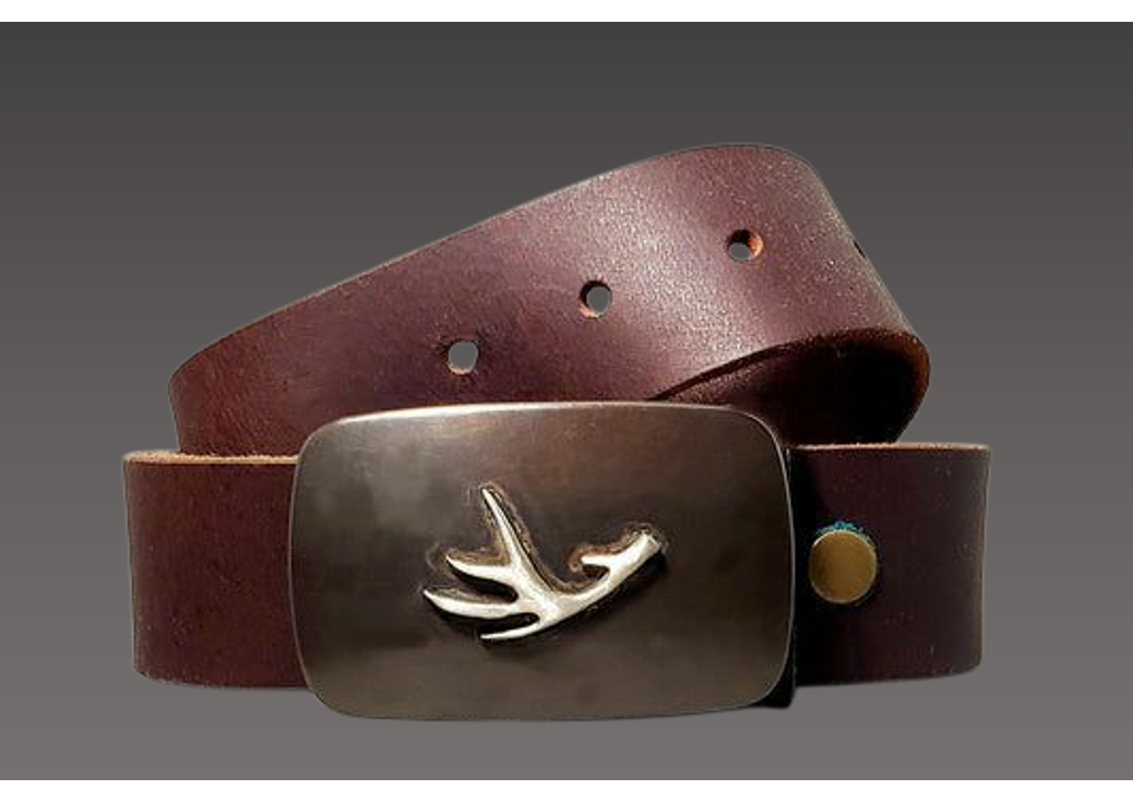 Gunmetal Bronze Deer Antler