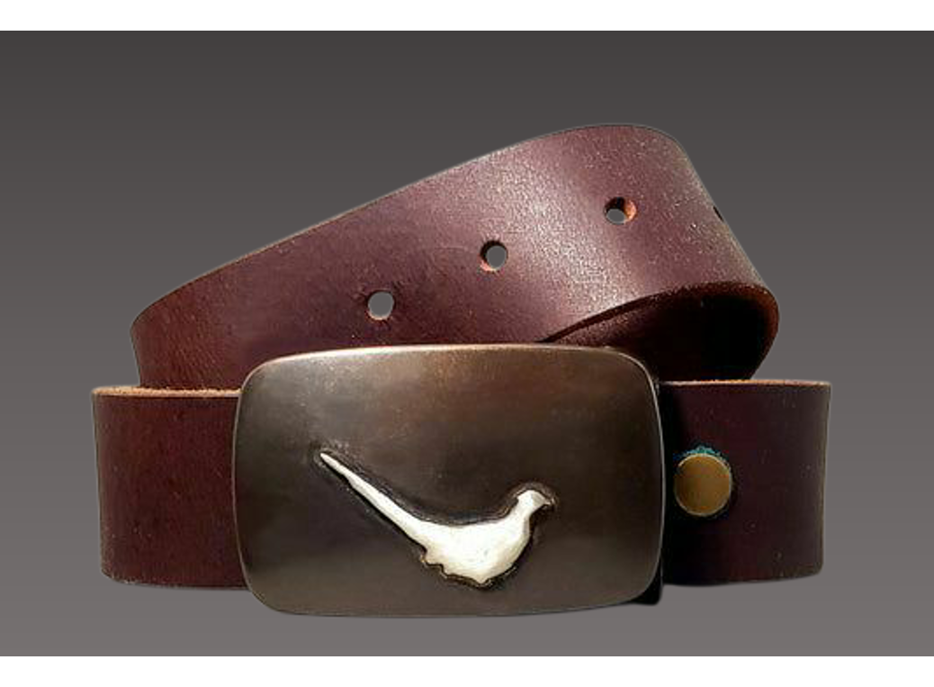 Gunmetal Bronze Standing Pheasant