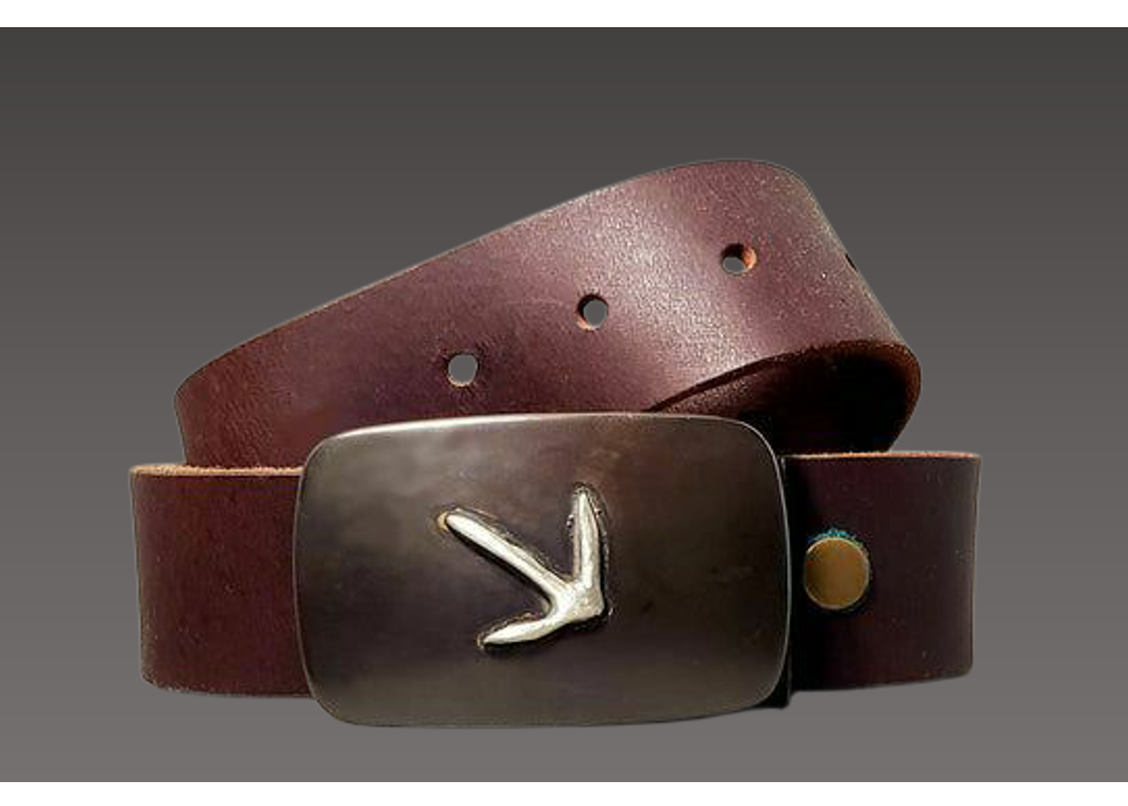 Gunmetal Bronze Turkey Footprint