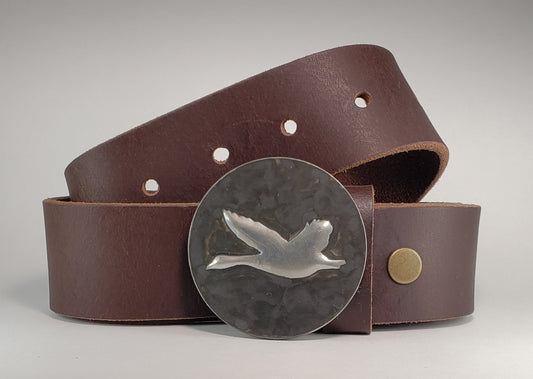 Flying Goose, Hand Embossed