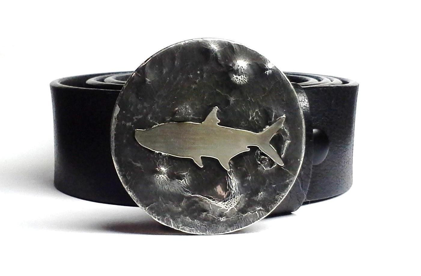 Tarpon Belt Buckle Hand Cut - TYGER FORGE - Mark Goodwin