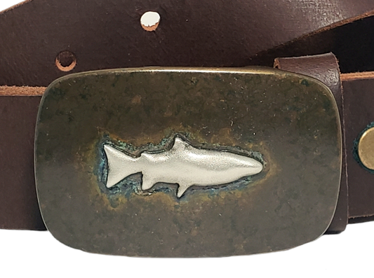 Patina Bronze Trout - Mark Goodwin's TYGER FORGE