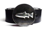 Trout Belt Buckle Hand Embossed - TYGER FORGE - Mark Goodwin